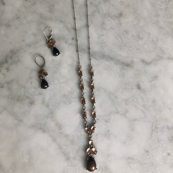 Earring &‎ Necklace set - Picture 1 of 3